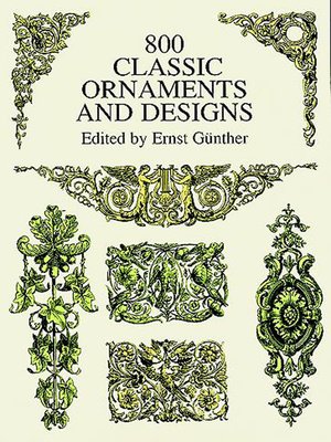 cover image of 800 Classic Ornaments and Designs